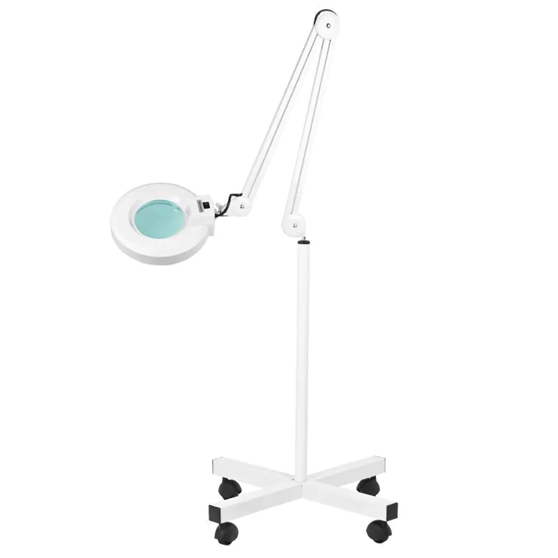 Tavolino da letto con ruote, altezza regolabile, piano inclinab