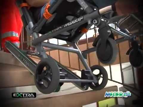 Sedia portantina da evacuazione assistita EXTRA 670 con braccioli