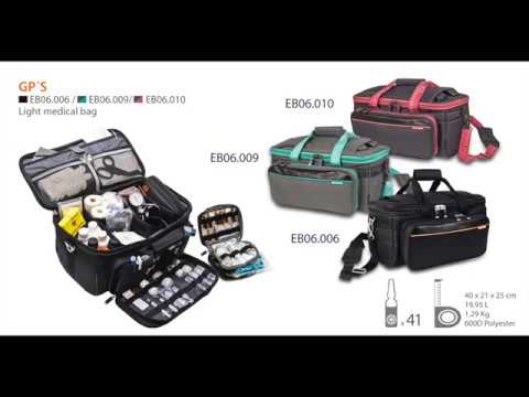 Borsa medico sportiva ELITE BAGS Gp's - Grigio verde