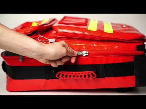 Zaino per emergenza SILOS 2 PVC - Rosso
