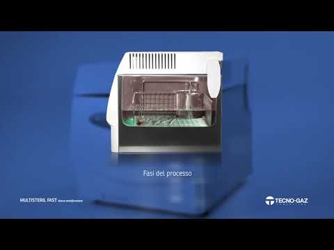 Pulitrice ad ultrasuoni Tecno Gaz Multisteril Fast - 9 Litri con timer digitale e riscaldamento