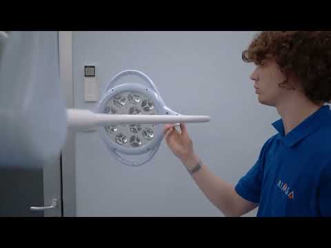 Lampada Scialitica PENTALED 12 da parete