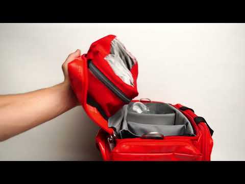 Borsa per emergenza SMART PVC - Piccola - Rossa