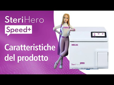 Autoclave MELAG SteriHero Speed+ - Classe B 5 Lt.