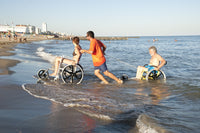 Carrozzina da spiaggia SAND&SEA a 3 ruote