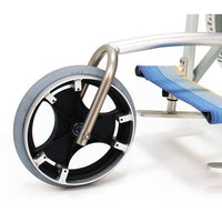 Ruotino anteriore per carrozzina SOLEMARE completo di forcella