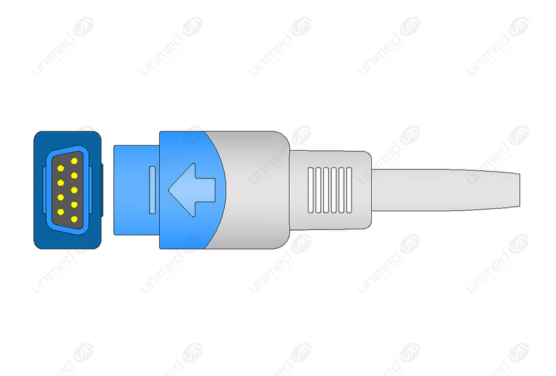 Sensore SpO2 per Ohmeda adulto gomma U403S-117