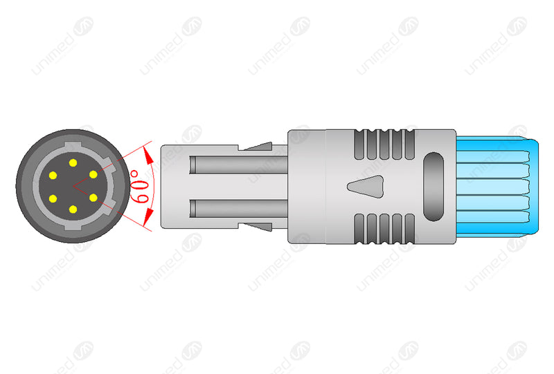 Cavo SpO2 per Mindray/Nellcor no oximax U708-30M