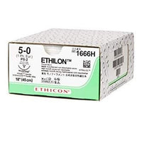 Sutura Ethicon ETHILON 1666H - 5-0, Ago 3/8 PS-2 mm 19 - Nero (Conf.36 pz.)