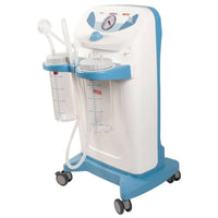 Aspiratore CLINIC PLUS con 2 vasi da 4 litri - 60 lit/min