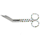 Forbici in acciaio Inox per bende cm 14 - Fantasia bruco