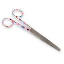 Forbici rette punte alterne - fantasia bolle - 14 cm