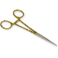 Pinza emostatica retta - fantasia leopardo - 16 cm