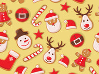 Cappellino chirurgico fantasia Natalizia - M