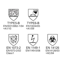Tuta isolante monouso BASIC - Cat. III Tipo 5B-6B
