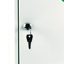 Armadio da Parete in Metallo Sofia Bianco - Vuoto