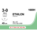 Sutura Ethicon ETHILON 1669H - 3-0, Ago 3/8 PS-2 mm 19 - Nero (conf. 36 pz.)
