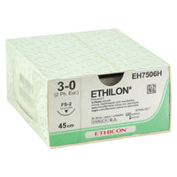 Sutura Ethicon ETHILON EH7506H - 3-0, Ago 3/8 FS-2 mm 19 - Nero (conf. 36 pz.)