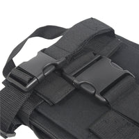 Borsa tattica nera per coscia CODE RED