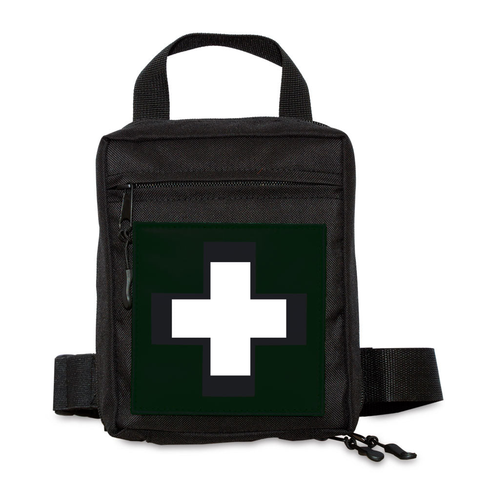 Borsa tattica nera per coscia CODE RED