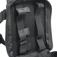 Borsa tattica nera per coscia CODE RED