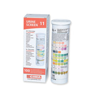 Strisce Urine GIMA 11 parametri in flacone (100 strisce)