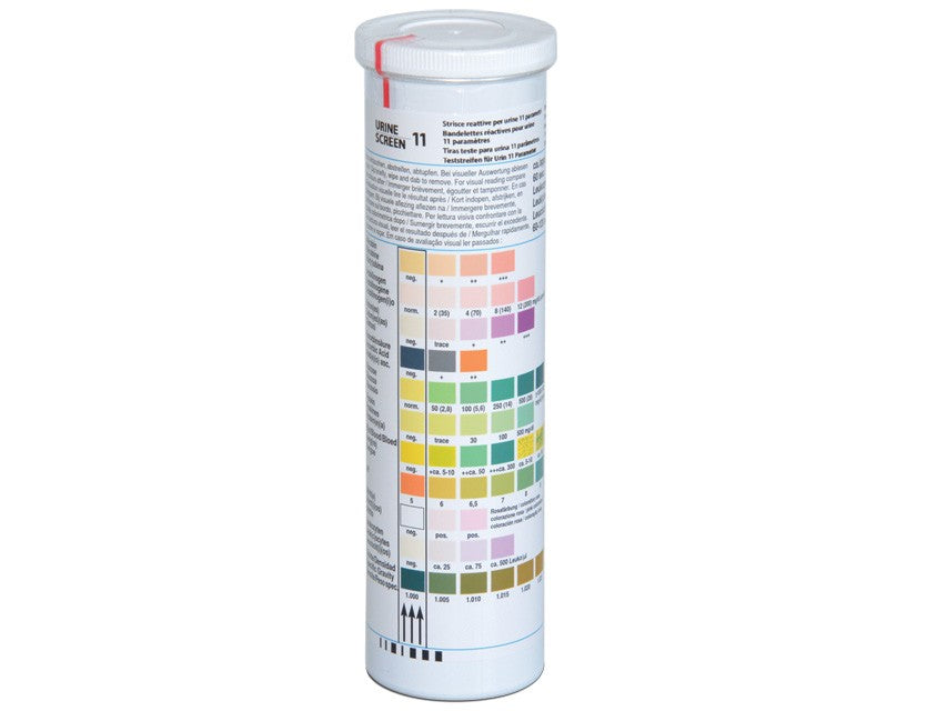 Strisce Urine GIMA 11 parametri in flacone (100 strisce)