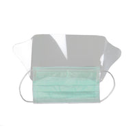 Mascherina chirurgica MASKOP con visiera avvolgente ed elastici (conf. 50 pz)