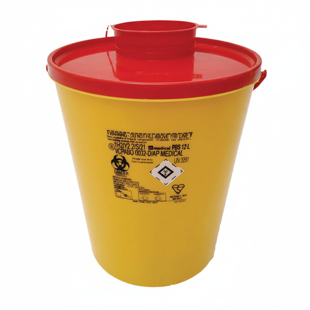 Contenitore per taglienti LINEA PBS - 12 litri