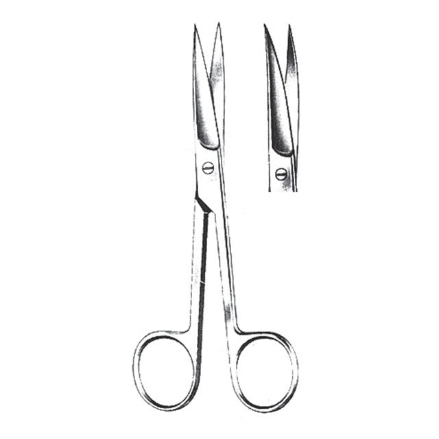 Forbici Acute Curve cm 20