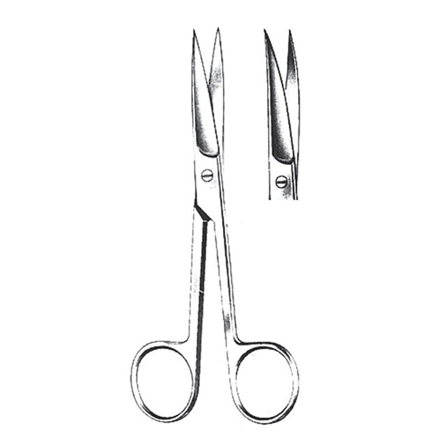 Forbici Acute Curve cm 14,5