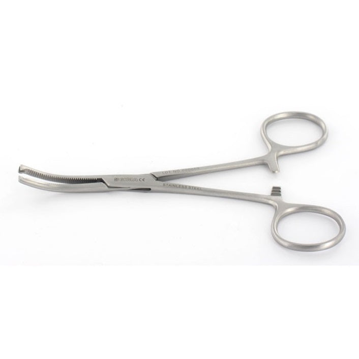 Pinza Kocher curva cm 14