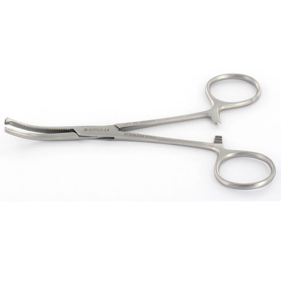 Pinza Kocher curva cm 16