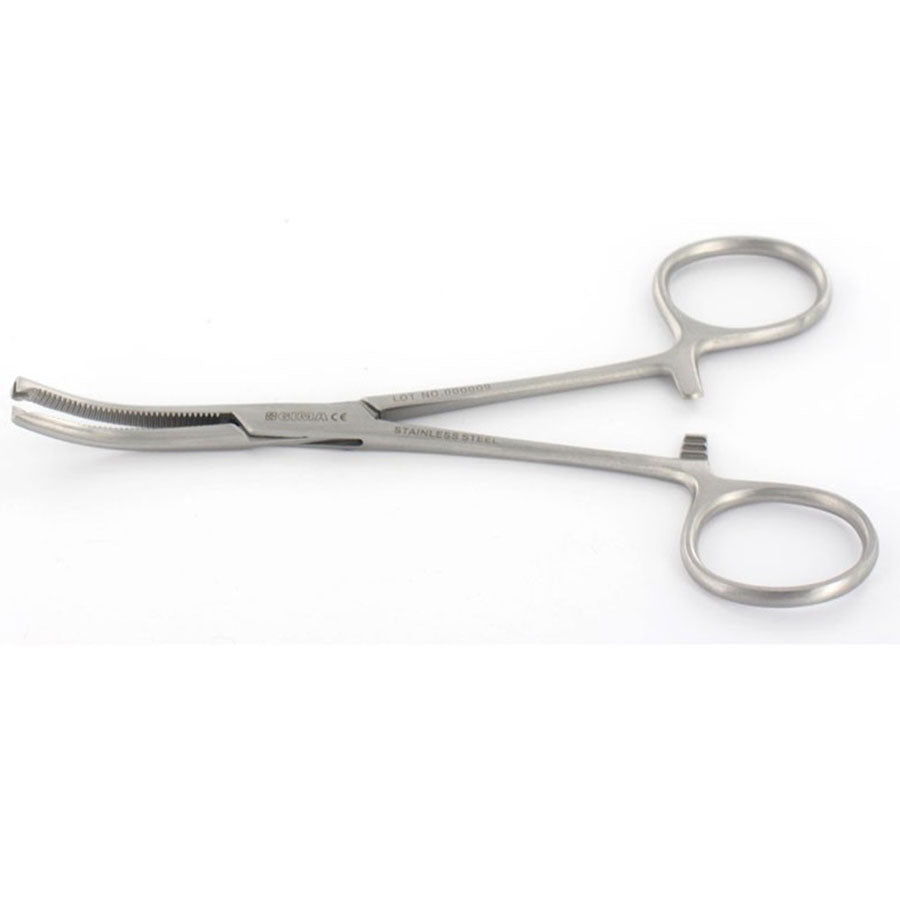 Pinza Kocher curva cm 18