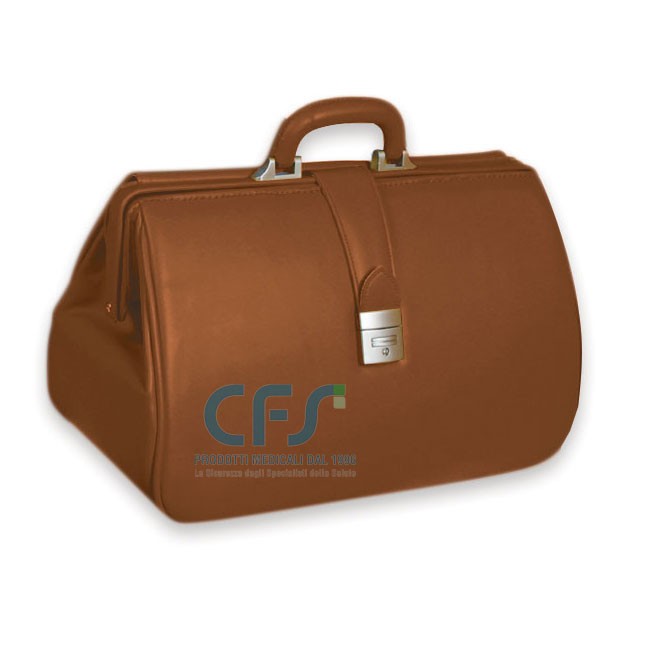 Borsa medico KANSAS - Similpelle - Marrone Scuro