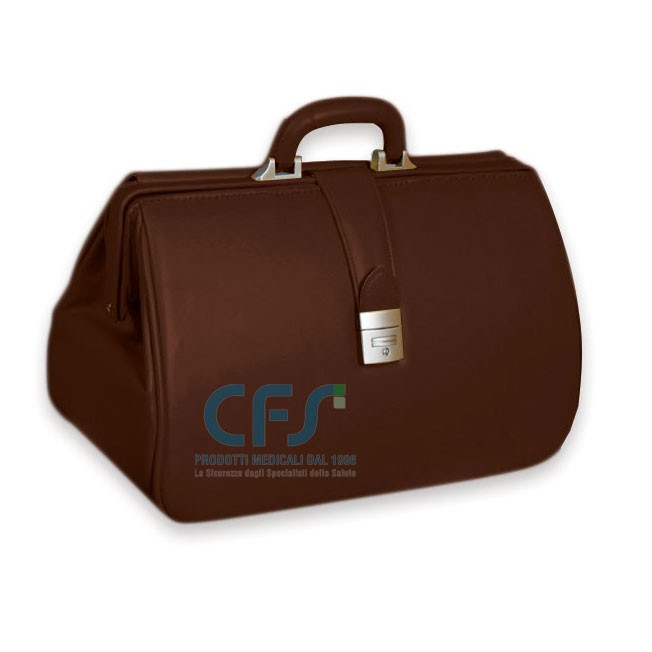 Borsa medico KANSAS - Similpelle - Marrone Scuro