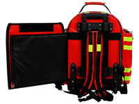 Zaino per emergenza LOGIC 2 PVC con Trolley - Rosso