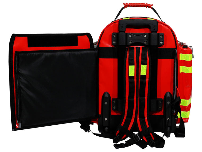 Zaino per emergenza LOGIC 2 PVC con Trolley - Rosso
