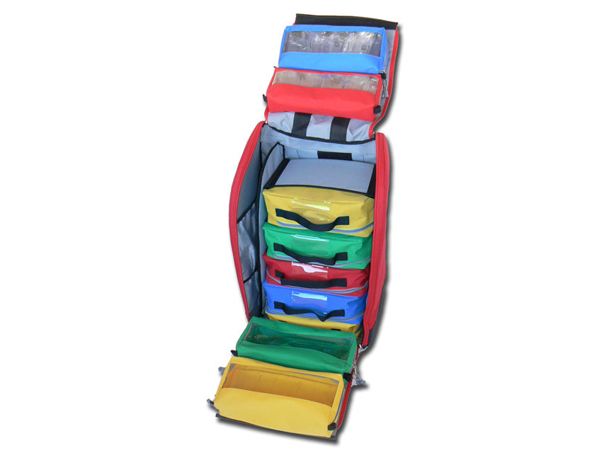 Zaino per emergenza AMBULANZA - Rosso