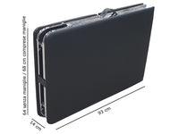 Lettino da visita pieghevole in acciaio cromato + Borsa