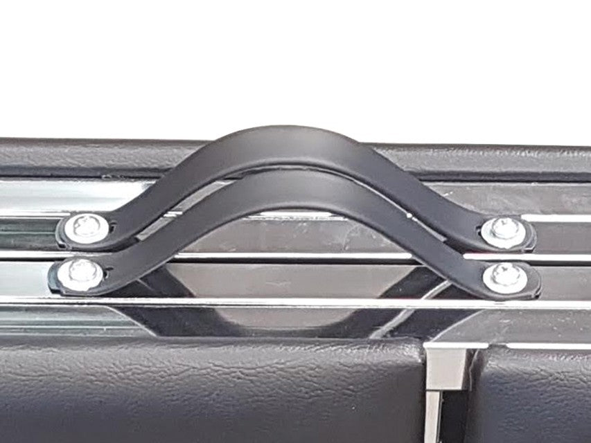 Lettino da visita pieghevole in acciaio cromato + Borsa