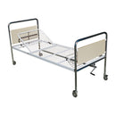 Letto da degenza GIMA - 1 snodo/2 sezioni - con ruote