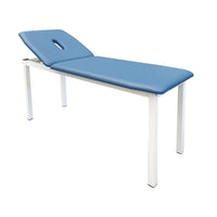 Lettino da visita Large con foro - Blu