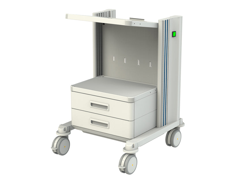 Carrello per elettrobisturi DIATERMO - Grande - Sì