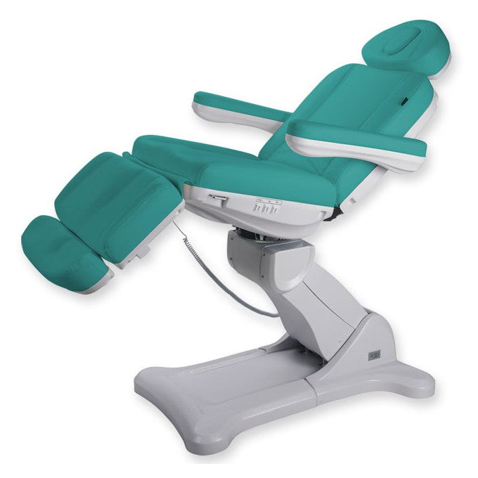 Poltrona multifunzionale NEFERTITI elettrica a 3 motori - Verde