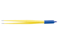Pinza bipolare monouso con cavo 3 mt - Retta 20 cm - punta 1 mm