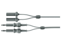 Cavo bipolare in silicone 3 mt con connettore tipo Ethicon per forbici bipolari 30310
