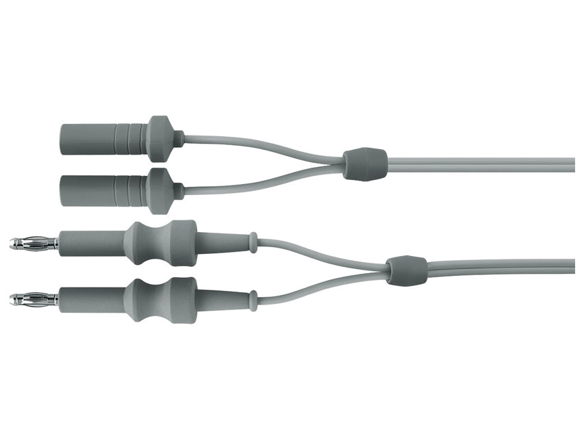 Cavo bipolare in silicone 3 mt con connettore tipo Ethicon per forbici bipolari 30310