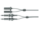 Cavo bipolare in silicone 3 mt per pinza bipolare per saldature 30320
