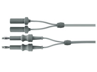 Cavo bipolare in silicone 3 mt per pinza bipolare per saldature 30320